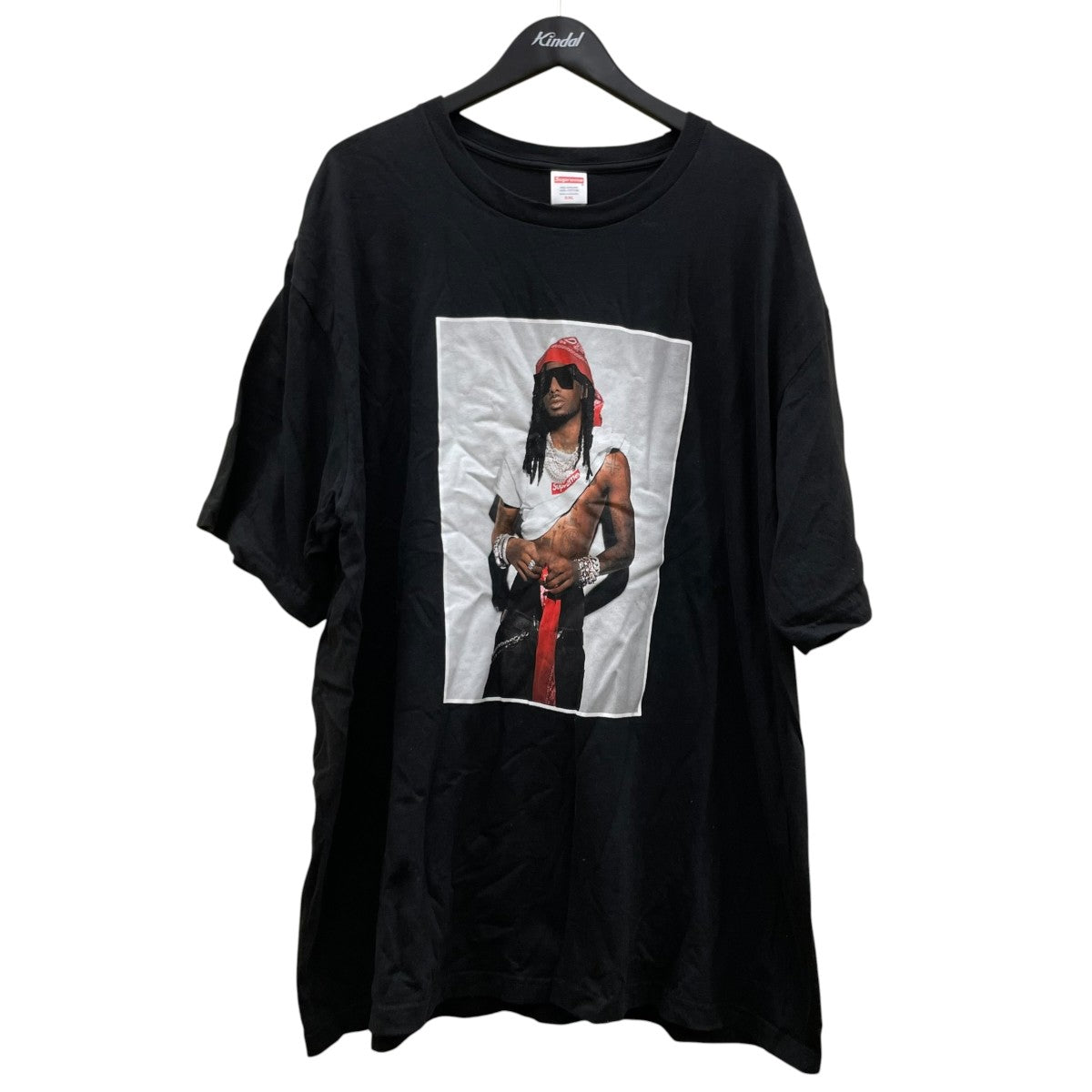 Supreme Playboi Carti Teeプリント オーバーサイズ 半袖Tシャツ コットンTシャツ 古着・中古-1枚目のアイテム画像