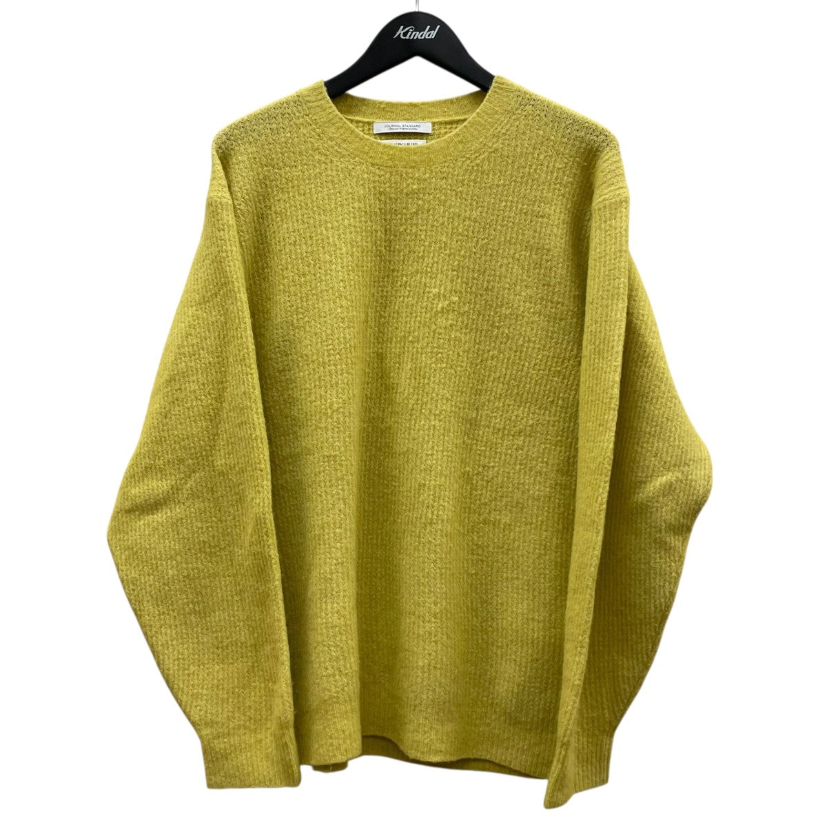 JOURNAL STANDARD YAK ヤク アルパカ ブレンド タック ニットクルーネックニット25080600559030 古着・中古-1枚目のアイテム画像