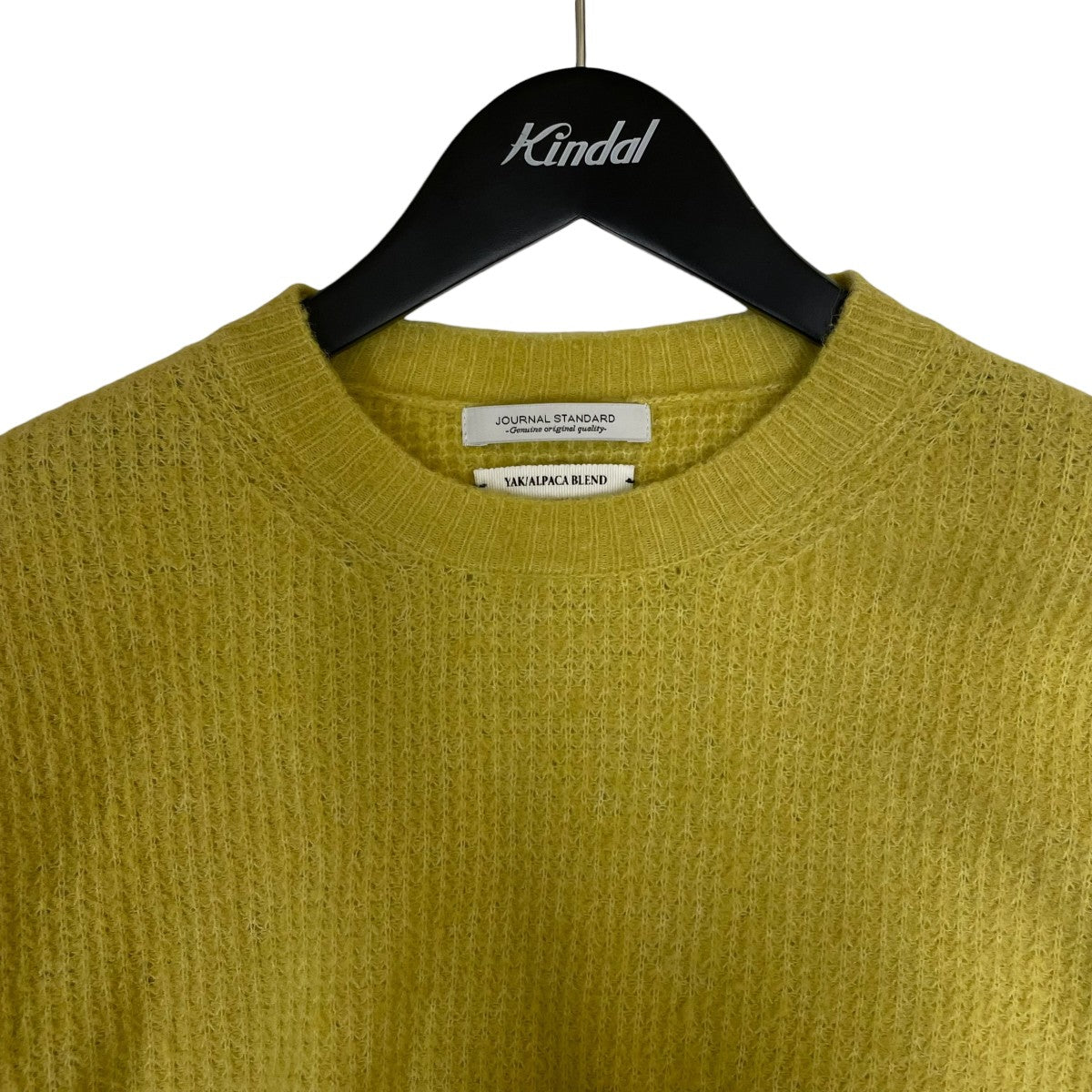JOURNAL STANDARD YAK ヤク アルパカ ブレンド タック ニットクルーネックニット25080600559030 古着・中古-3枚目のアイテム画像