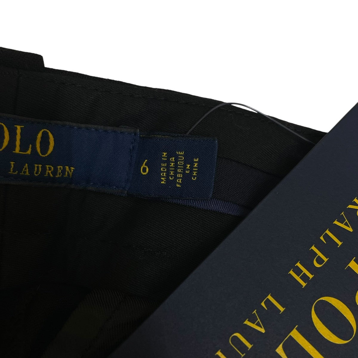 POLO RALPH LAUREN Straight-Fit Casual Trouser Pantsウールスラックス211671394001 古着・中古-6枚目のアイテム画像
