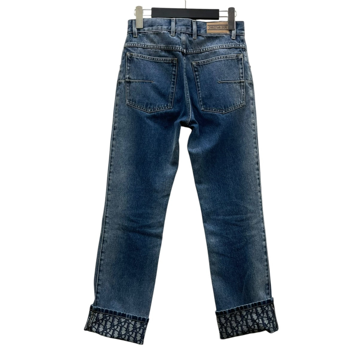 Christian Dior オブリーク コットンデニムパンツ ボーイフレンドジーンズディオール オブリーク柄 プリント デニムパンツ452P69A3377 古着・中古-2枚目のアイテム画像