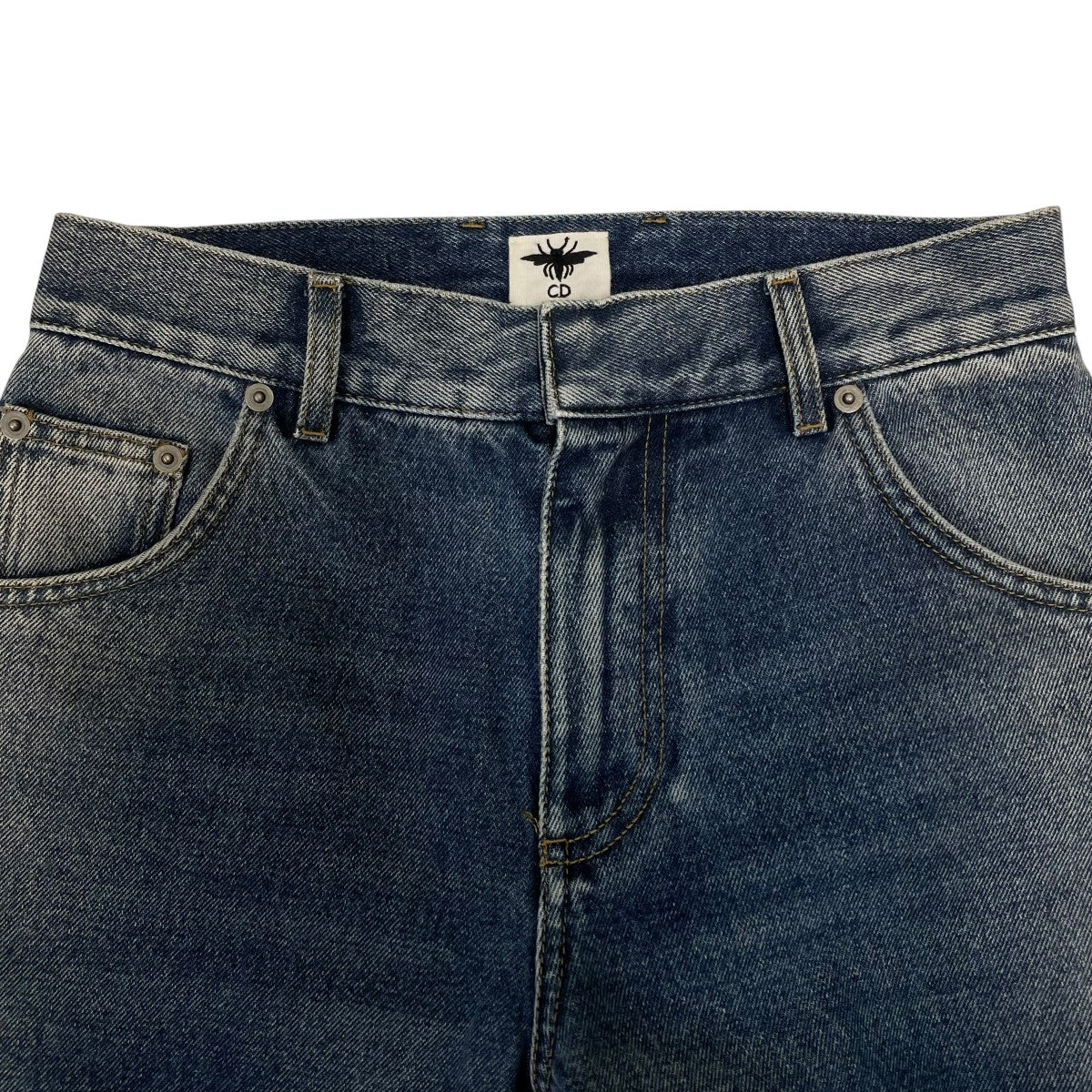 Christian Dior オブリーク コットンデニムパンツ ボーイフレンドジーンズディオール オブリーク柄 プリント デニムパンツ452P69A3377 古着・中古-3枚目のアイテム画像