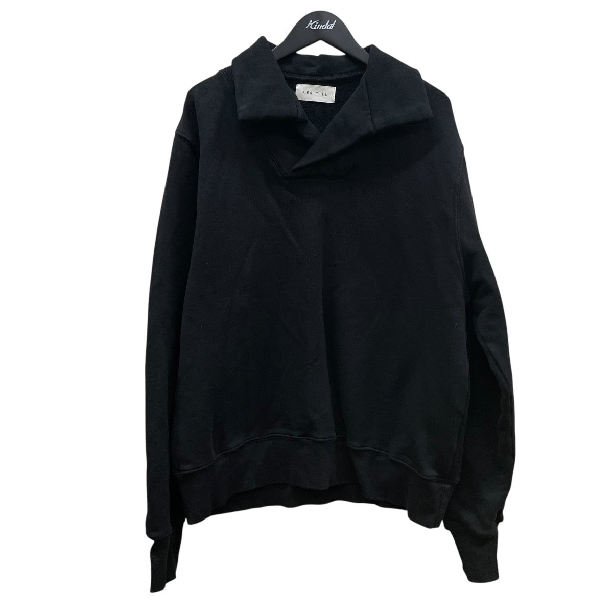 LES TIEN スキッパースウェットシャツコットン 長袖 スウェット123289 古着・中古-1枚目のアイテム画像