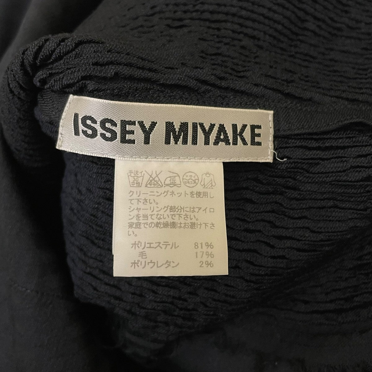 ISSEY MIYAKE 3D スチームストレッチ プリーツショートコートIM23FD012 古着・中古-5枚目のアイテム画像