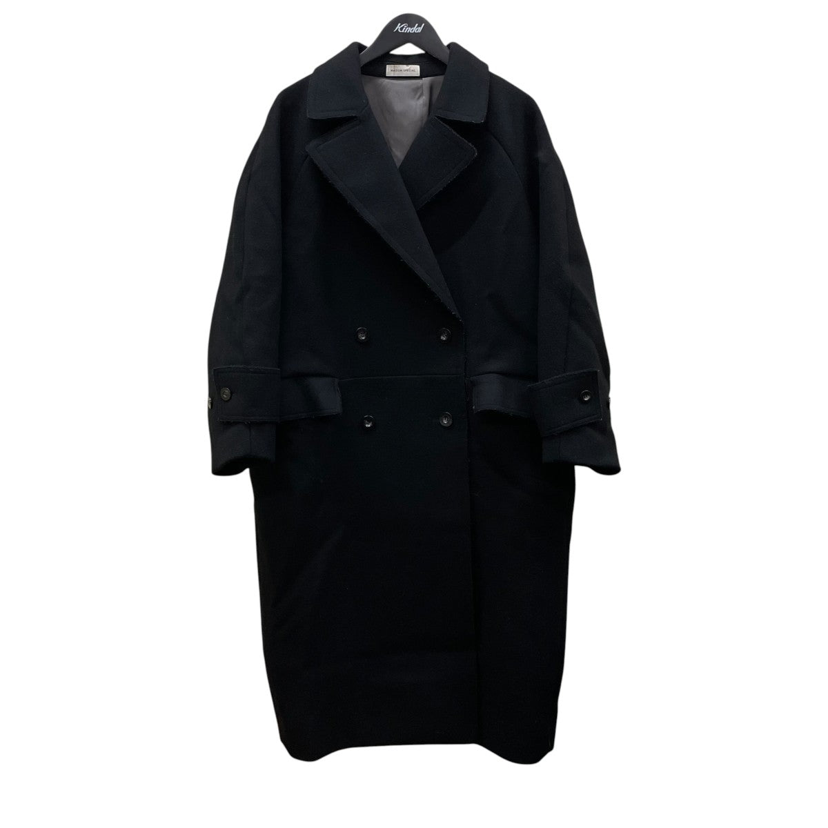 MAISON SPECIAL Super140 Melton Double Coatダブルコート21222165105 古着・中古-1枚目のアイテム画像