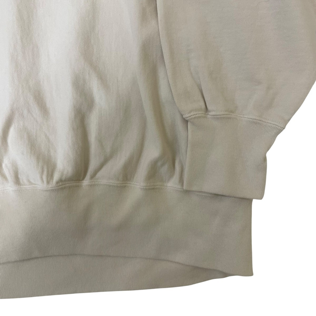 blurhms Light Sweat Crew-neckクルーネックスウェットBHSW24S26 古着・中古-4枚目のアイテム画像