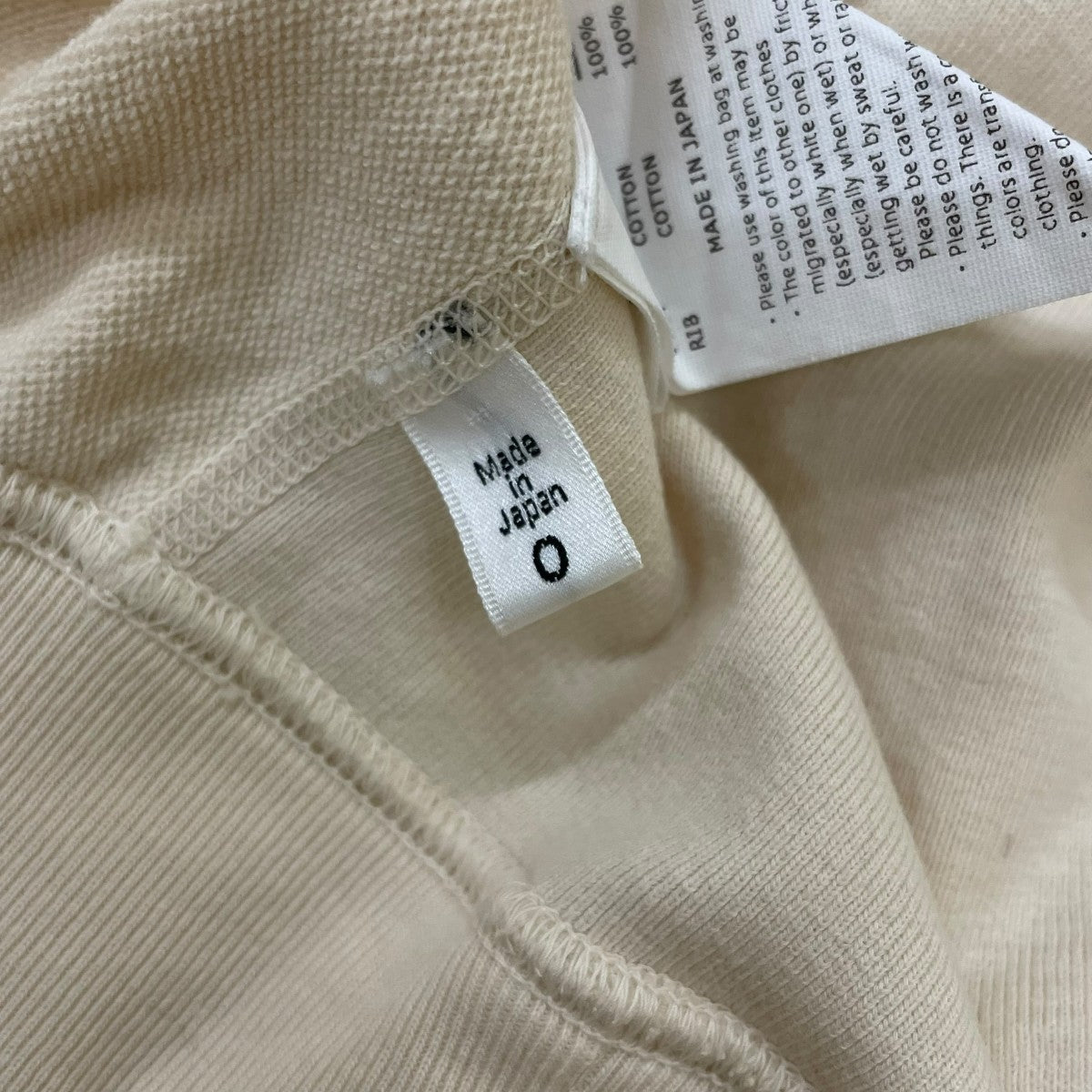 blurhms Light Sweat Crew-neckクルーネックスウェットBHSW24S26 古着・中古-5枚目のアイテム画像