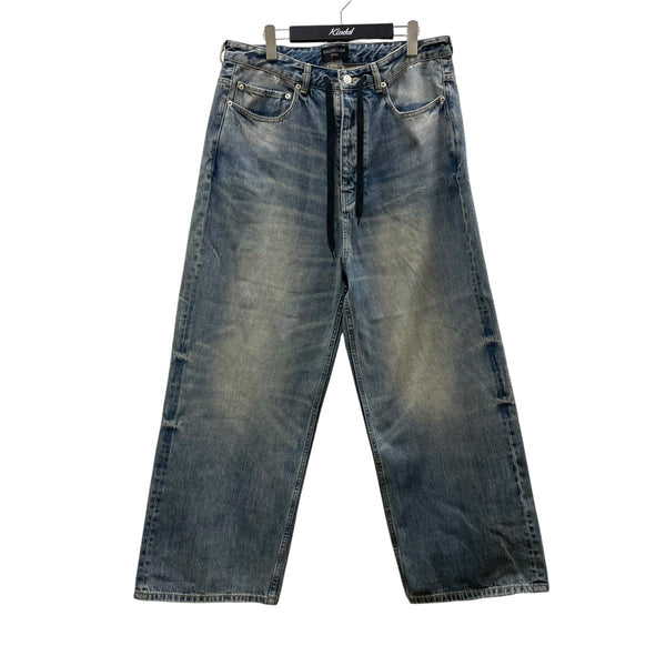 BALENCIAGA(バレンシアガ) Drawstring Baggy Jeansデニムパンツ786643