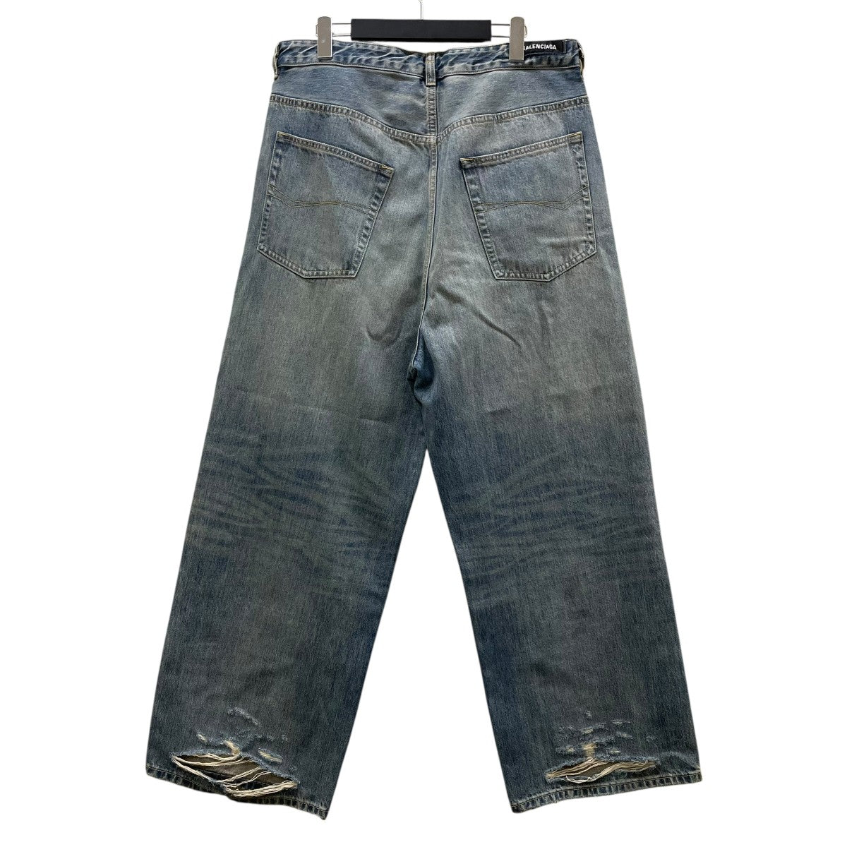 BALENCIAGA(バレンシアガ) Drawstring Baggy Jeansデニムパンツ786643
