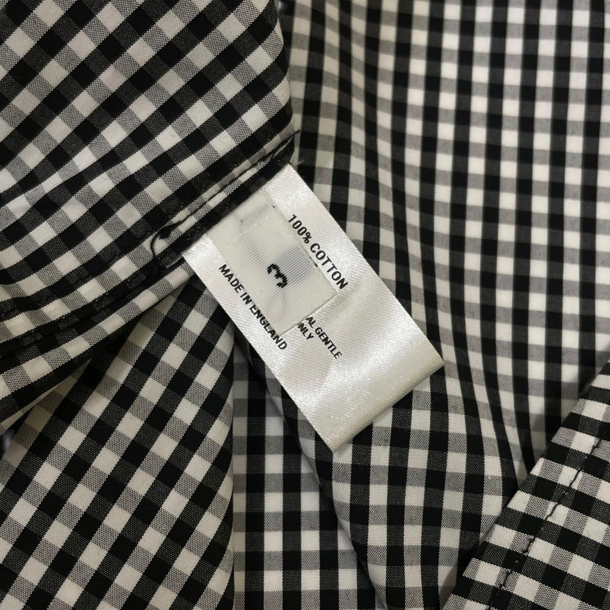 lea boberg CL SHIRTギンガムチェック柄 長袖シャツ 古着・中古-5枚目のアイテム画像