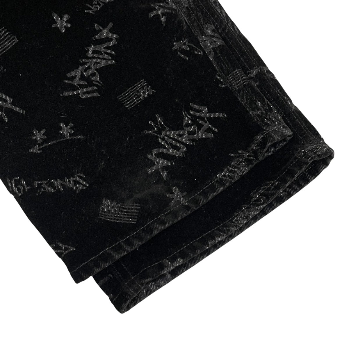 AVIREX FLOCKING DOUBLE KNEE PAINTER DENIMPANTSペインターパンツ783-5211005 古着・中古-4枚目のアイテム画像