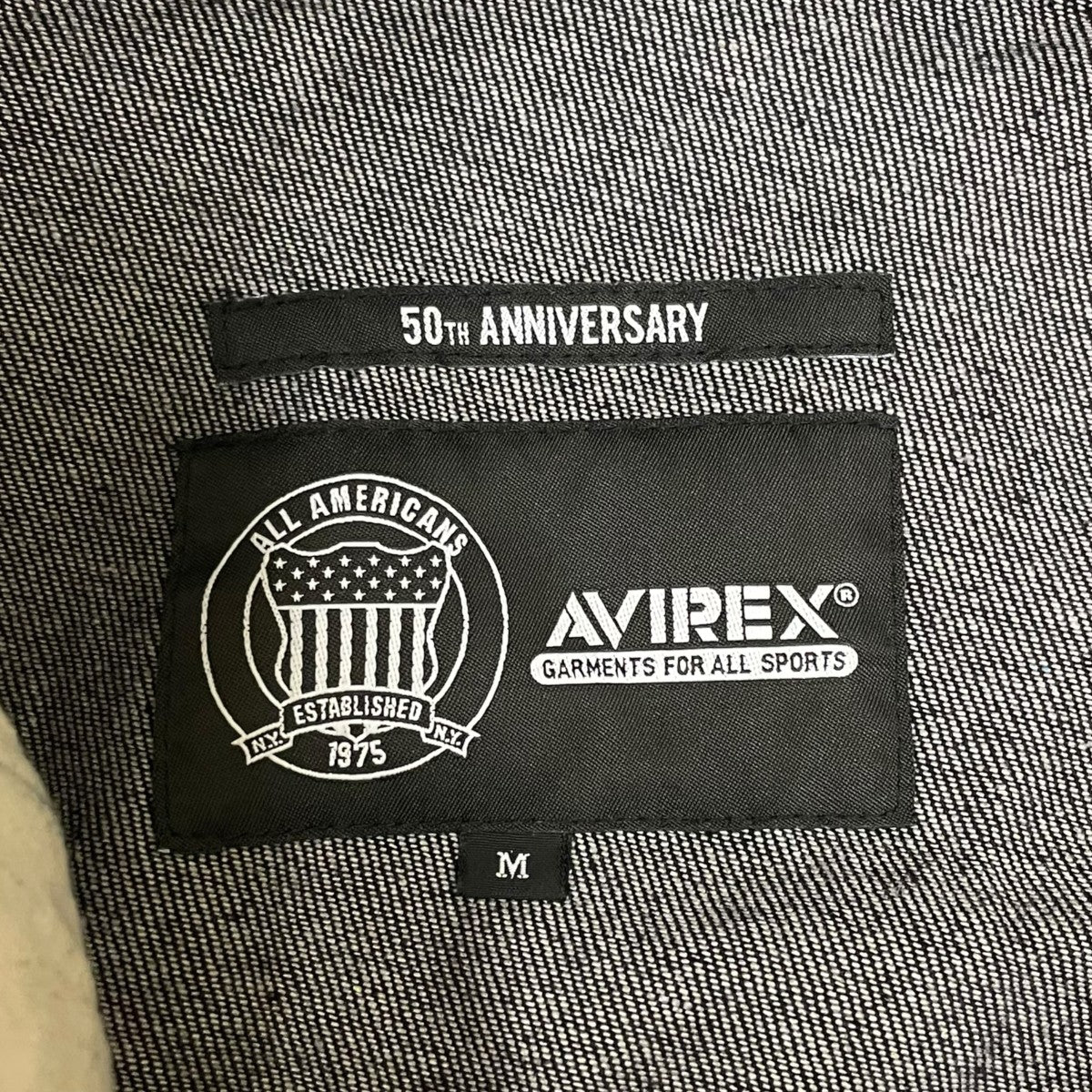 AVIREX FLOCKING DOUBLE KNEE PAINTER DENIMPANTSペインターパンツ783-5211005 古着・中古-5枚目のアイテム画像