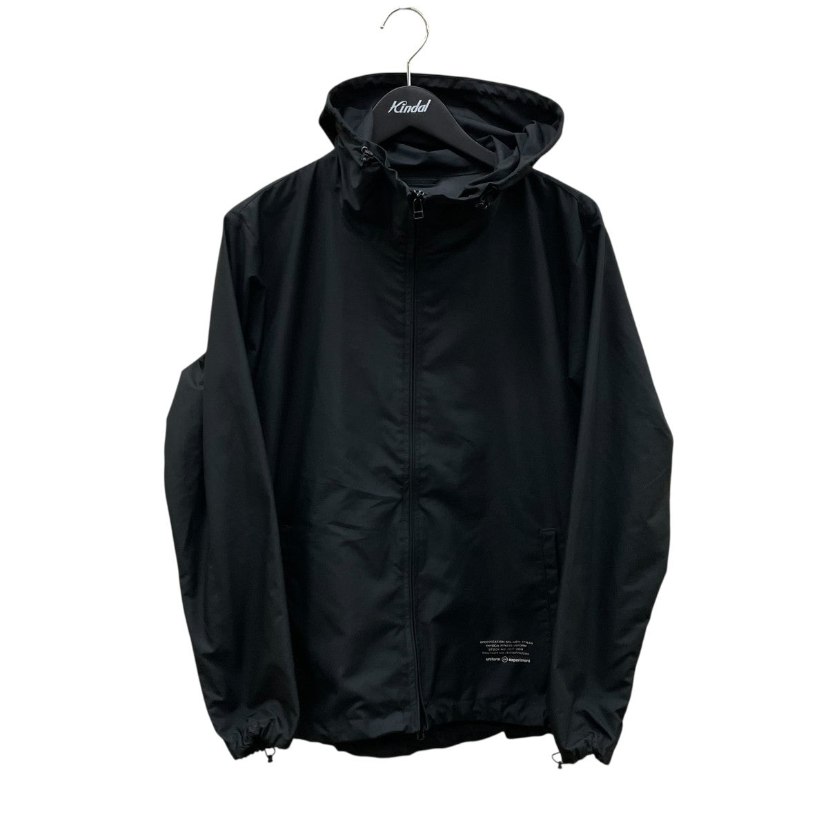 uniform experiment UEN PHYSICAL FITNESS HOOD BLOUSONフーデッドジャケットUE-178015 古着・中古-1枚目のアイテム画像