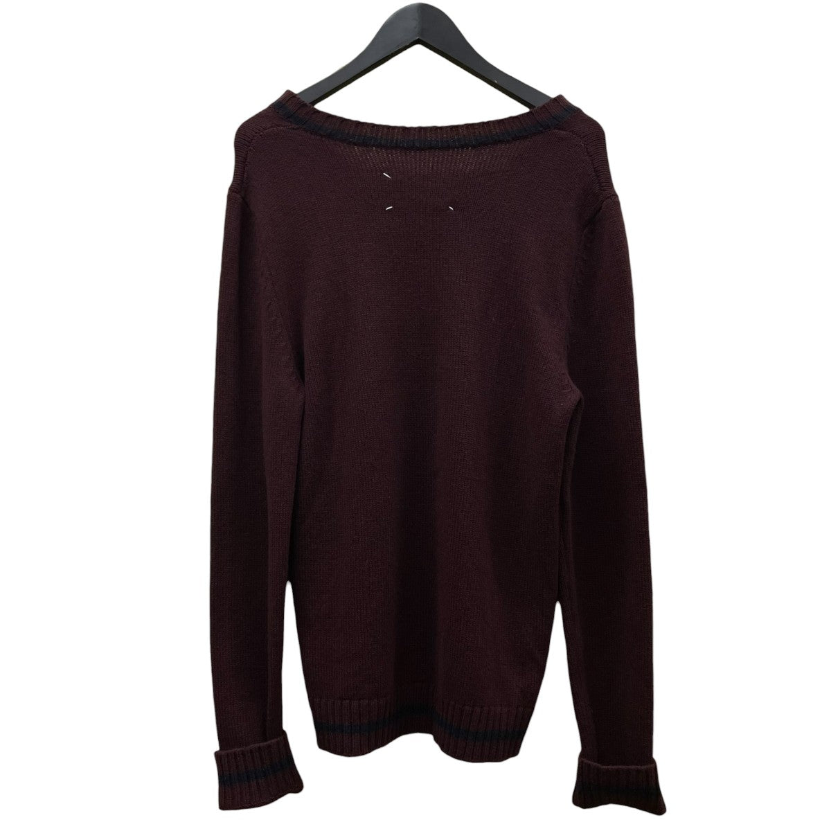 20AWSchool Boy Sweater スクールボーイセーターライン入り VネックニットS50GP0224