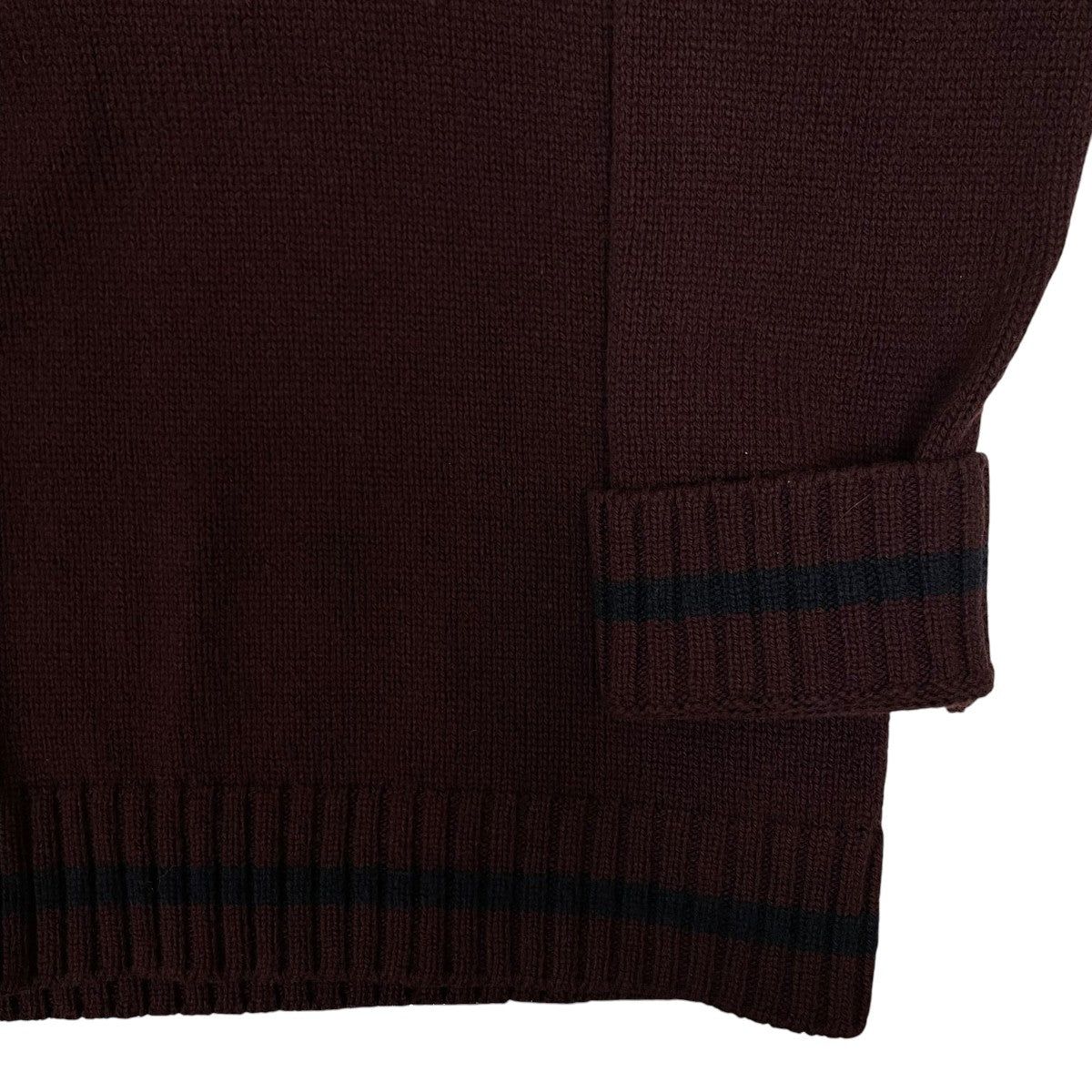 20AWSchool Boy Sweater スクールボーイセーターライン入り VネックニットS50GP0224