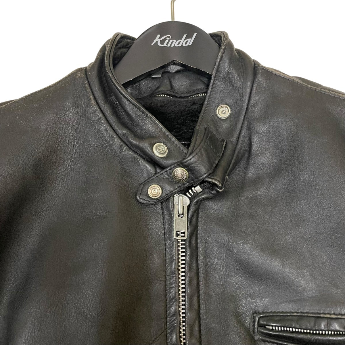 Schott ライナー付レザージャケット 古着・中古-3枚目のアイテム画像