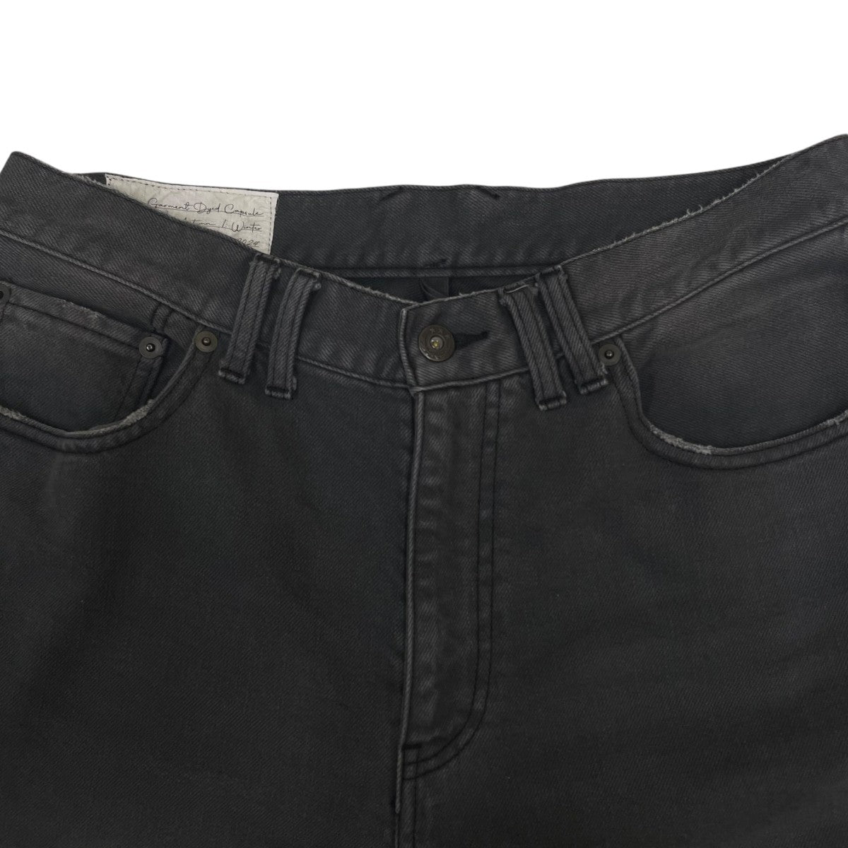 24AWガーメントダイルーズ セミフレア デニムデニムパンツ8314 699 2000