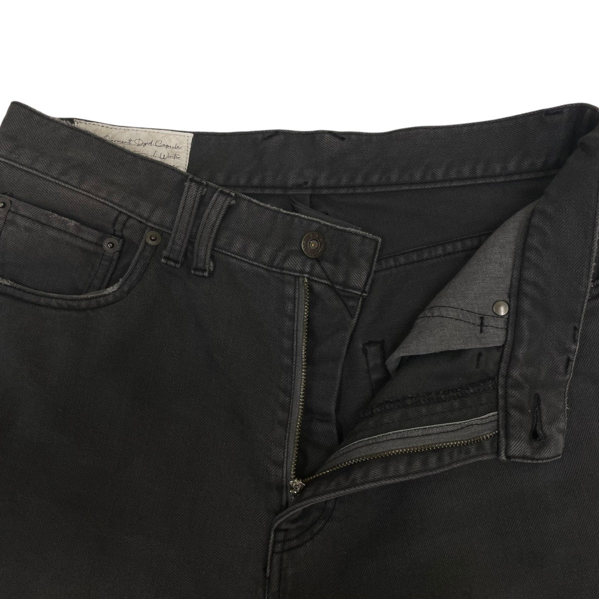 24AWガーメントダイルーズ セミフレア デニムデニムパンツ8314 699 2000