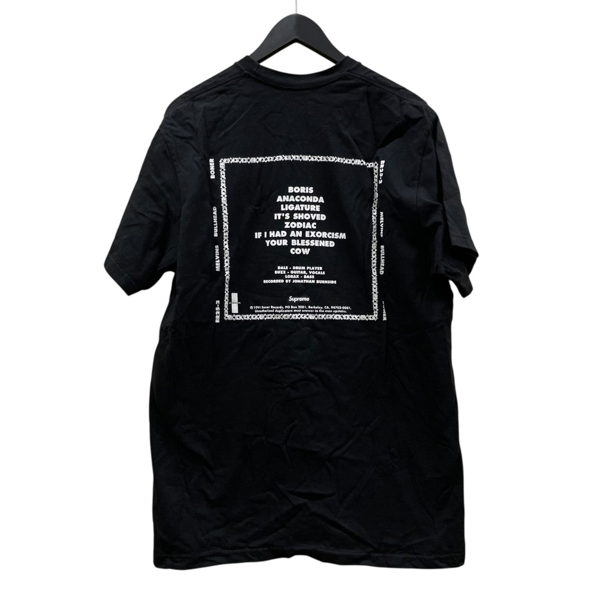 Supreme Melvins Bullhead Teeフルーツ プリント 半袖Tシャツ コットンTシャツ 古着・中古-2枚目のアイテム画像