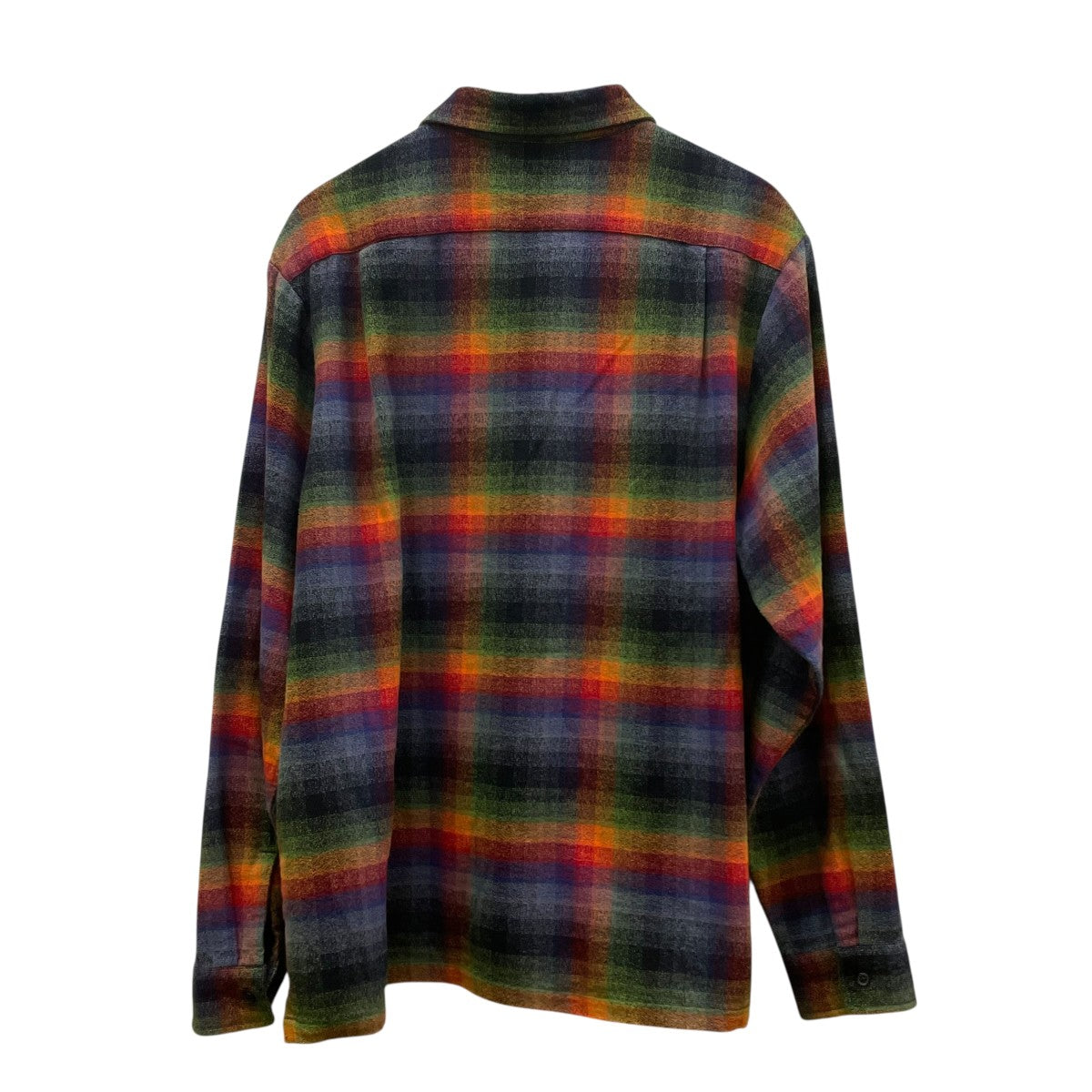 21SSPlaid Flannel Shirtsプレイドフランネルシャツ 長袖シャツ