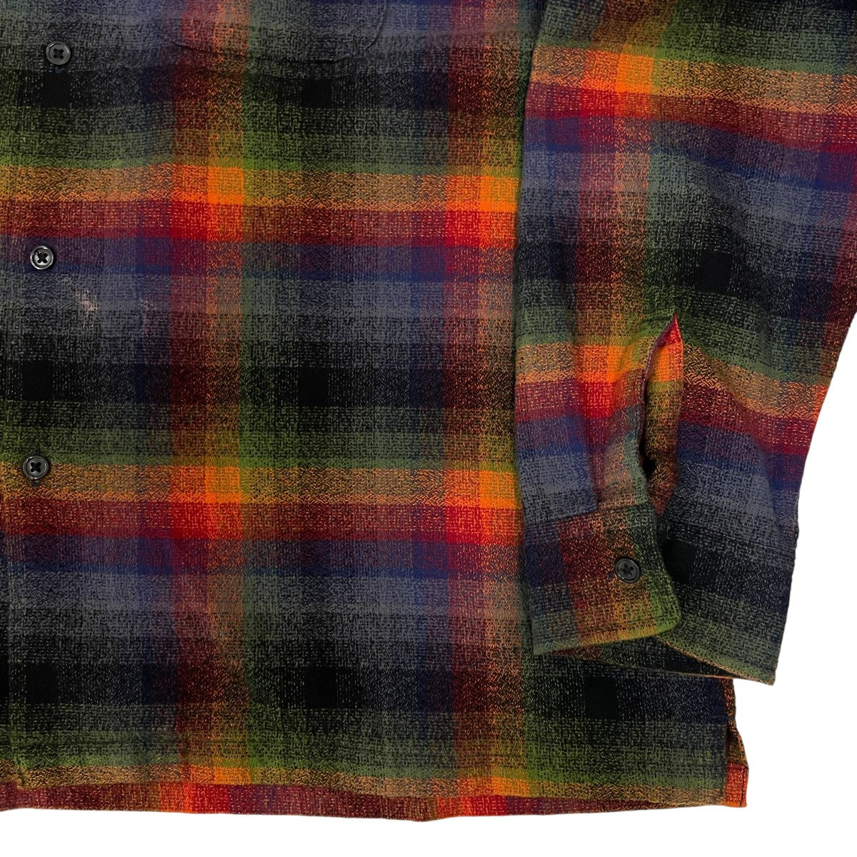 21SSPlaid Flannel Shirtsプレイドフランネルシャツ 長袖シャツ