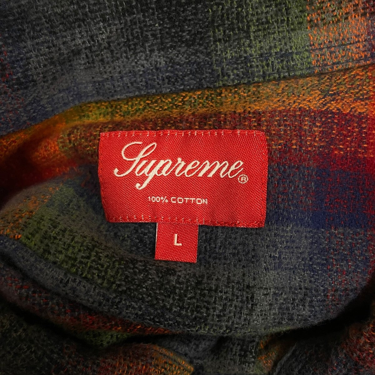 21SSPlaid Flannel Shirtsプレイドフランネルシャツ 長袖シャツ