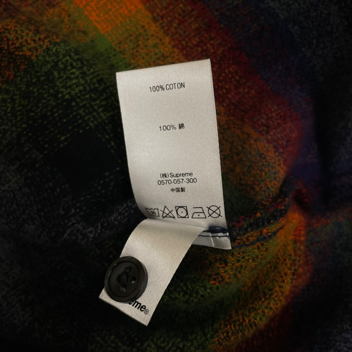 21SSPlaid Flannel Shirtsプレイドフランネルシャツ 長袖シャツ