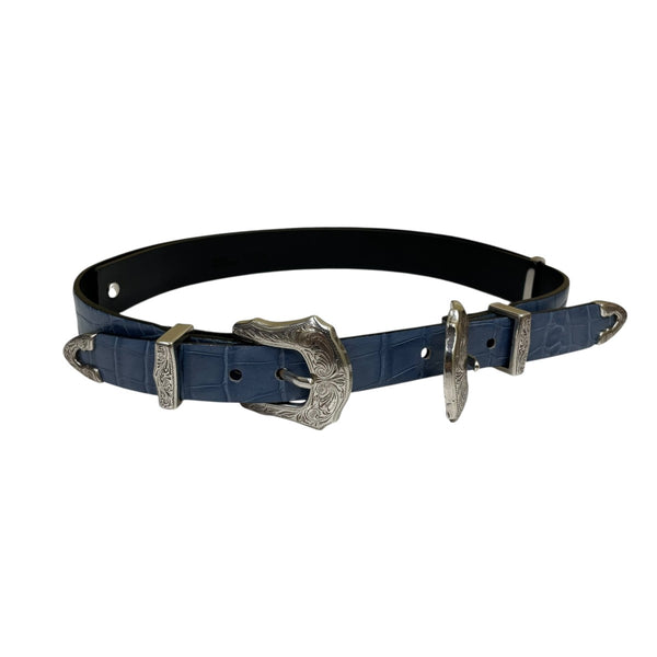 TOGA TOO(トーガトゥ) Double buckle beltダブルバックルベルト レザー TOGA TOO(トーガトゥ) Double buckle beltダブルバックルベルト レザー