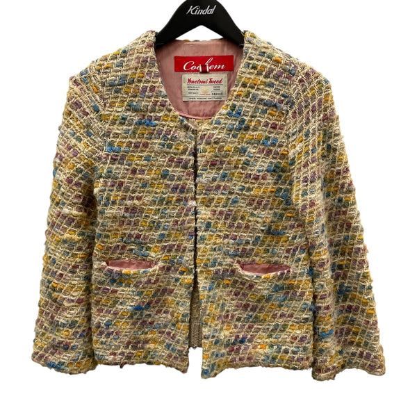 Coohem(コーヘン) ツイードジャケット123-027 123-027 ベージュ サイズ