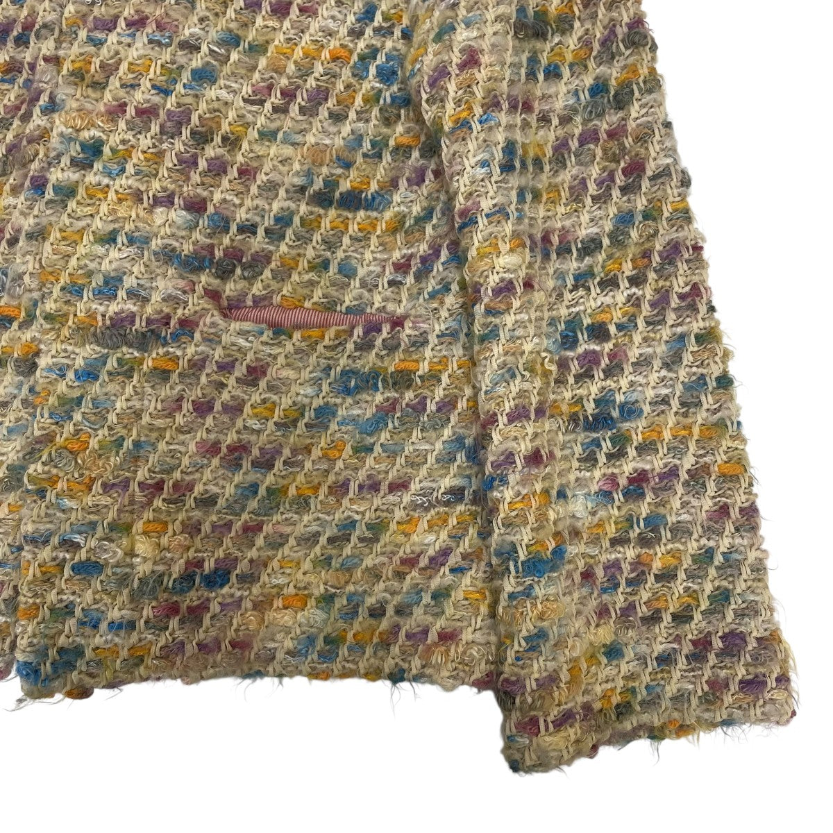 Coohem ツイードジャケット123-027 古着・中古-4枚目のアイテム画像