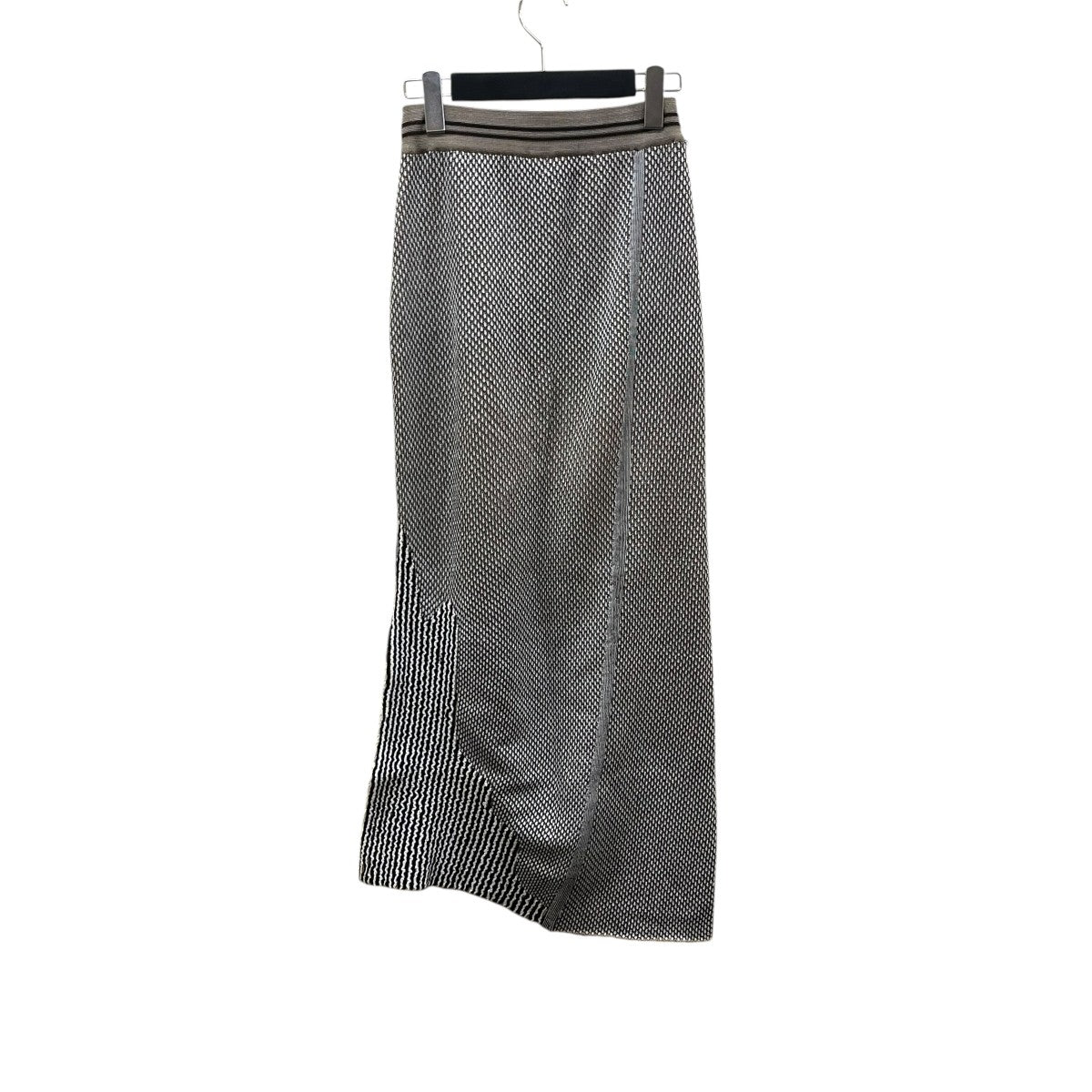 mame kurogouchi Spots Pattern Knitted SkirtロングスカートMM24SS KN059 古着・中古-2枚目のアイテム画像