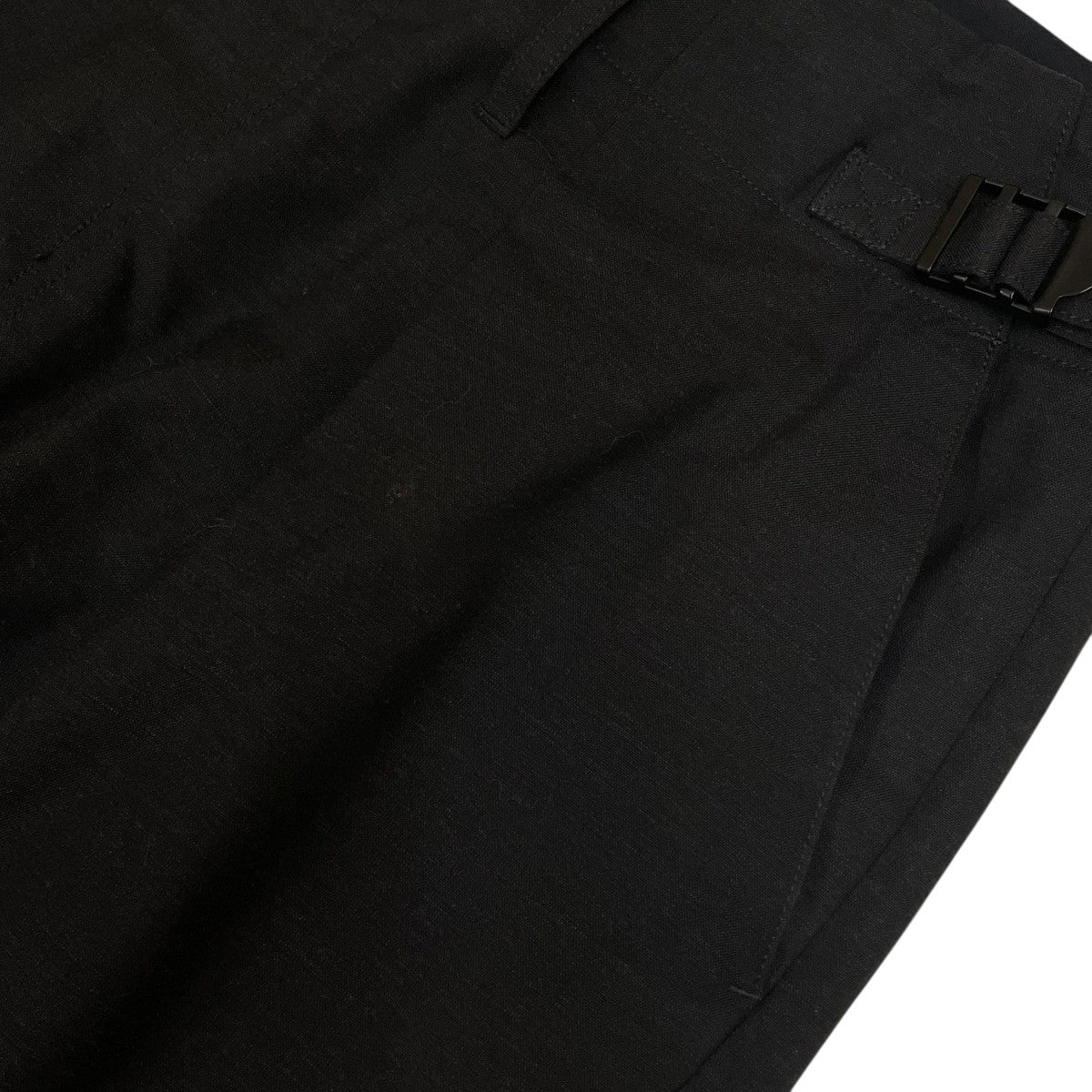 WOOL DAMAGE WIDE SLACKSスラックスANC-PT39-C