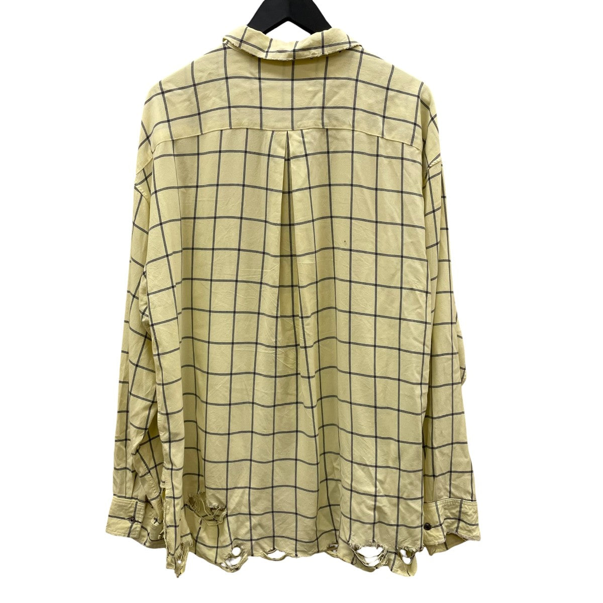 RAYON CHECK CRASH LS SHIRT長袖シャツANC-SH28-A