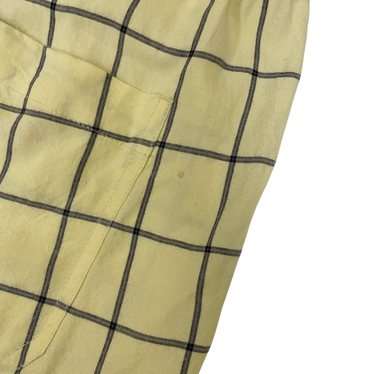 RAYON CHECK SLACKSイージーパンツANC-PT42