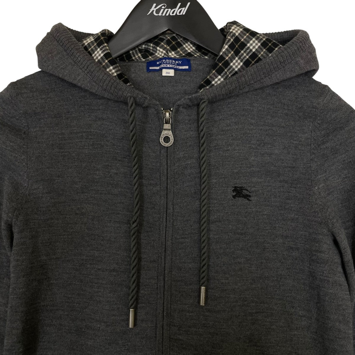 BURBERRY BLUE LABEL(バーバリーブルーレーベル) ウールニットジップ