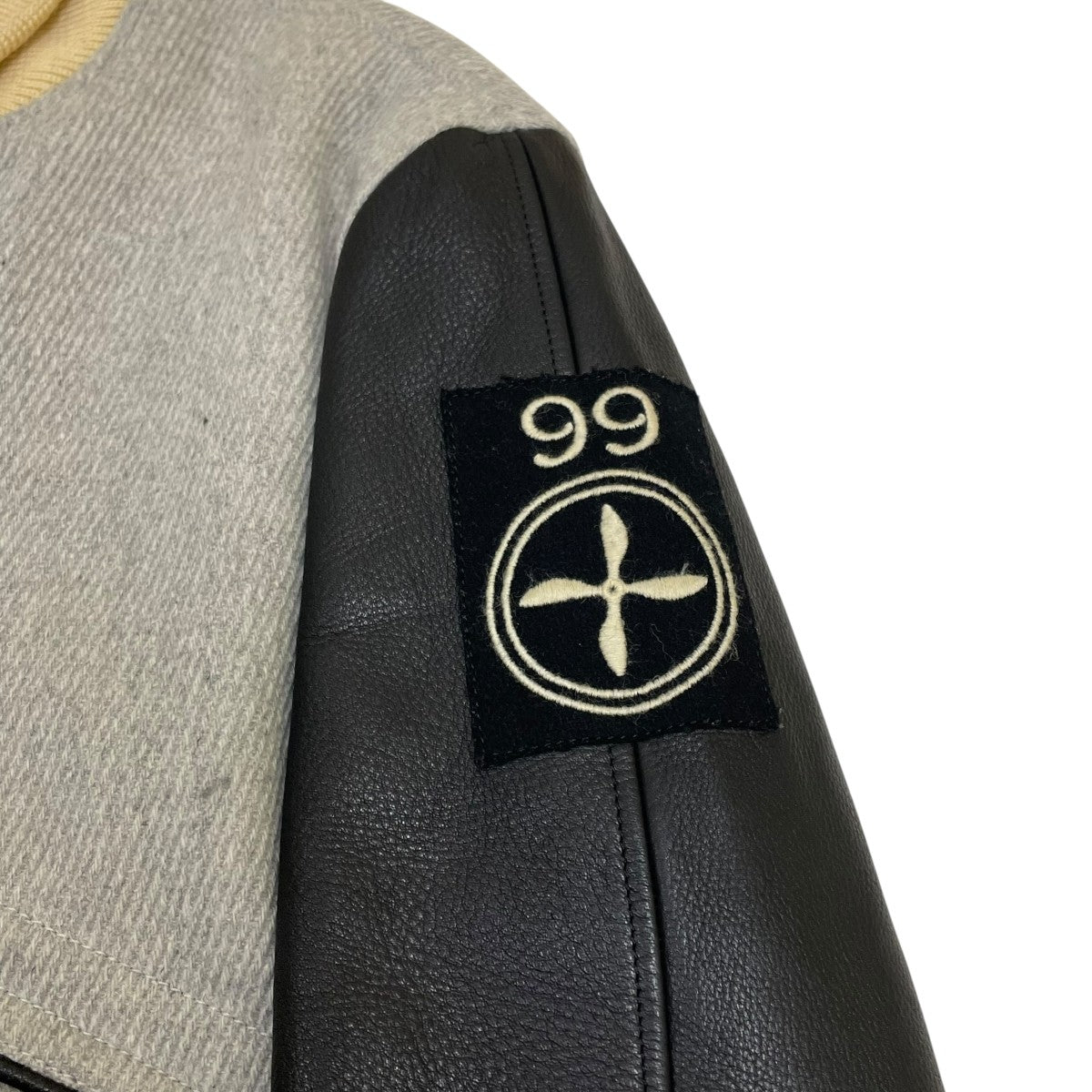 スタジャン レザーアーム132 BL04