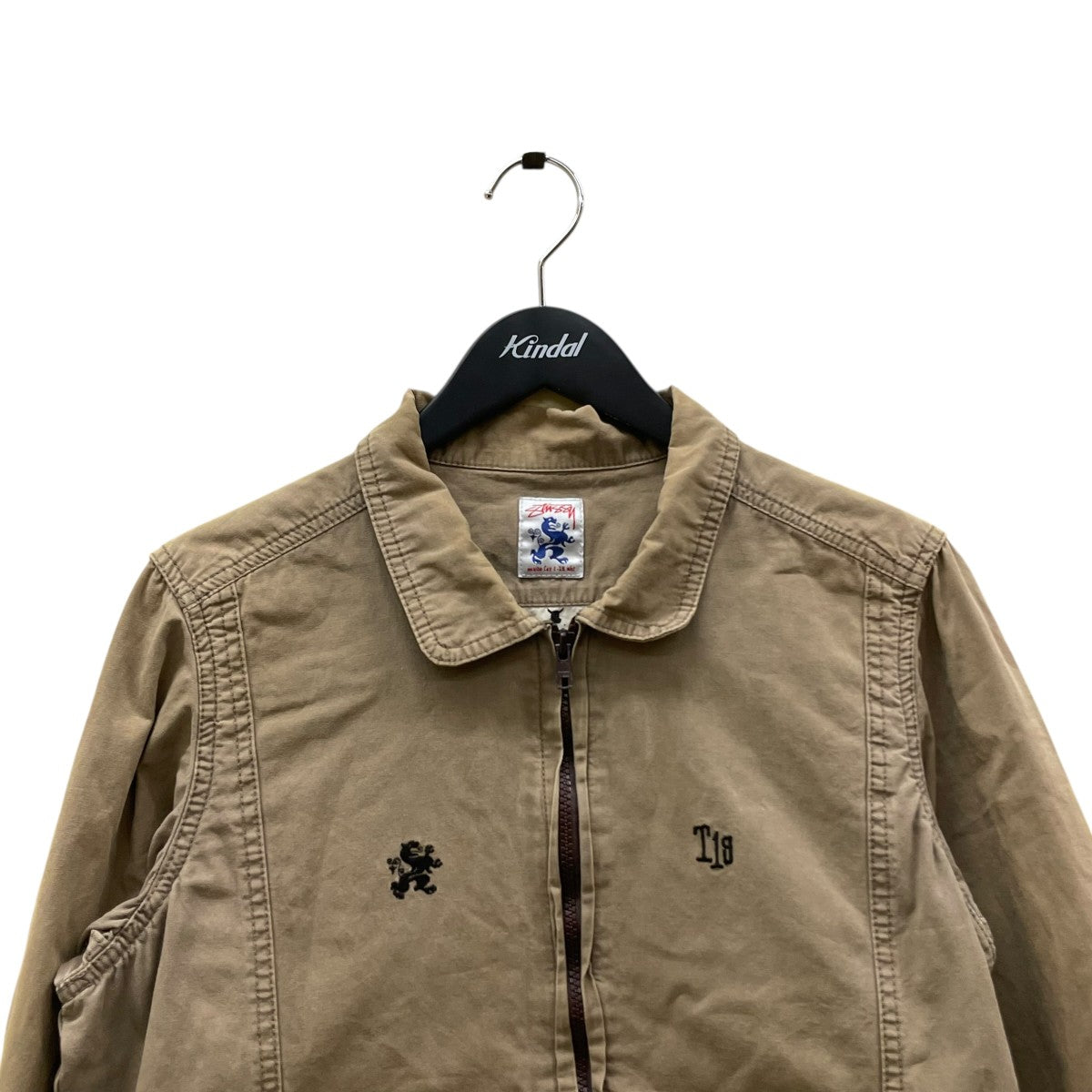 stussy(ステューシー) スイングトップ ジップジャケット カーキ サイズ
