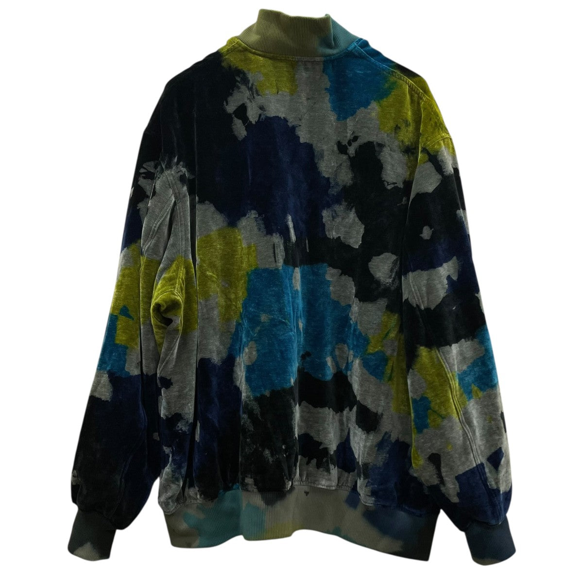 TIE-DYE VELVET BIG MA-1オーバーサイズジャケットUU-Y10-601