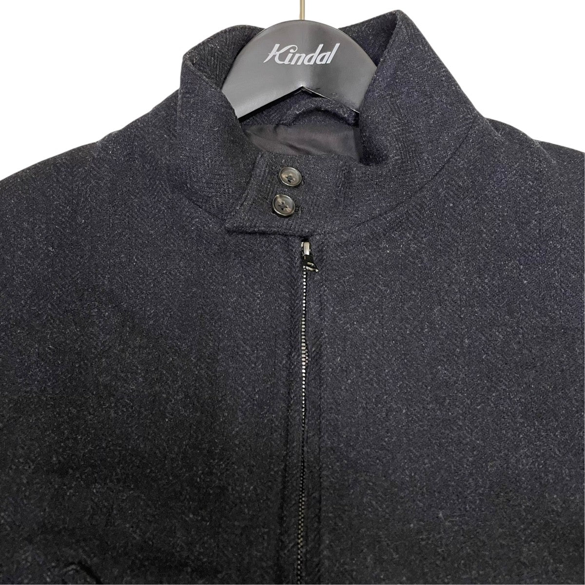 blurhms 25AWWool Gabardine Harrington JacketジップブルゾンBHS25F005-BY 古着・中古-3枚目のアイテム画像