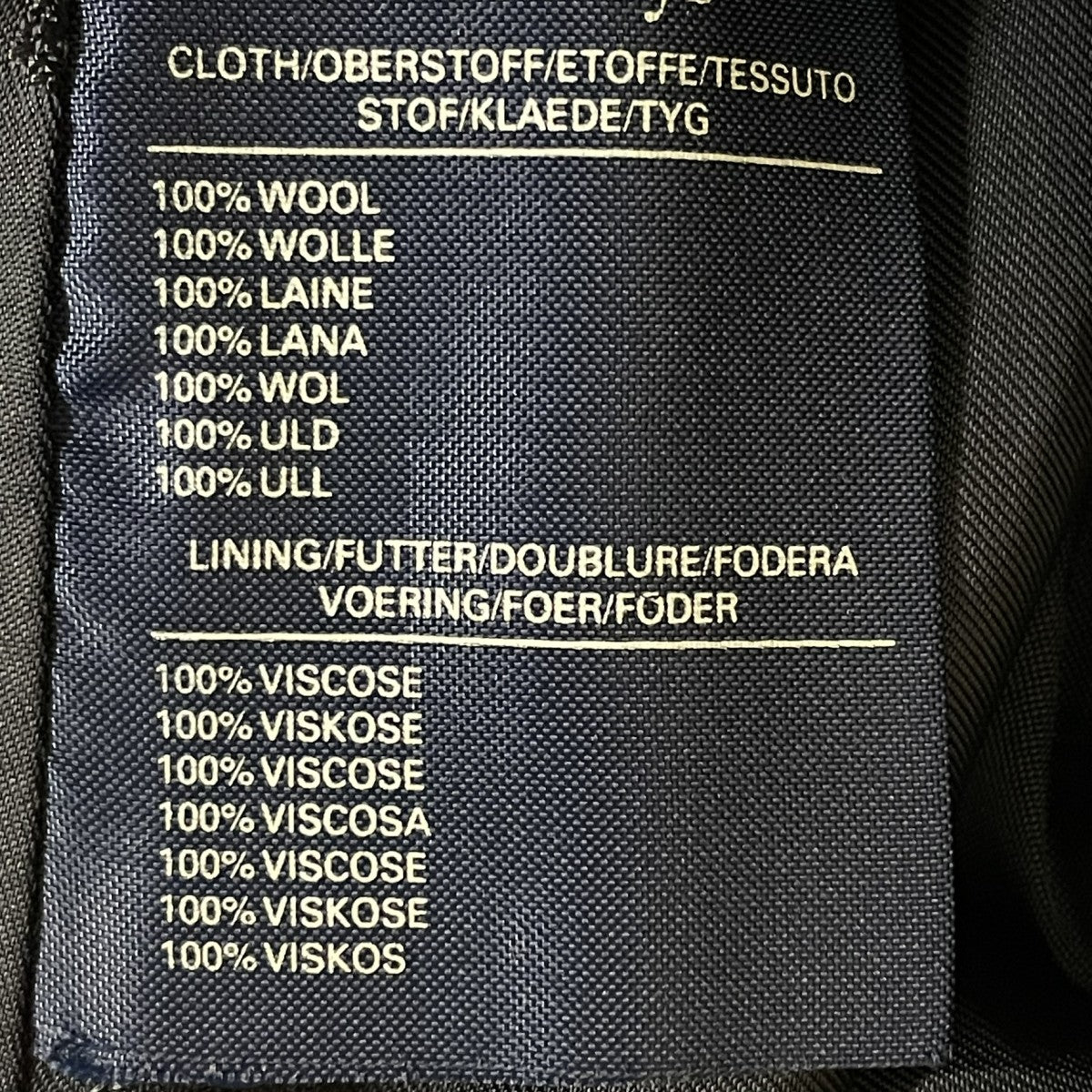 BURBERRY 裏地ブランドロゴウールコート 古着・中古-5枚目のアイテム画像