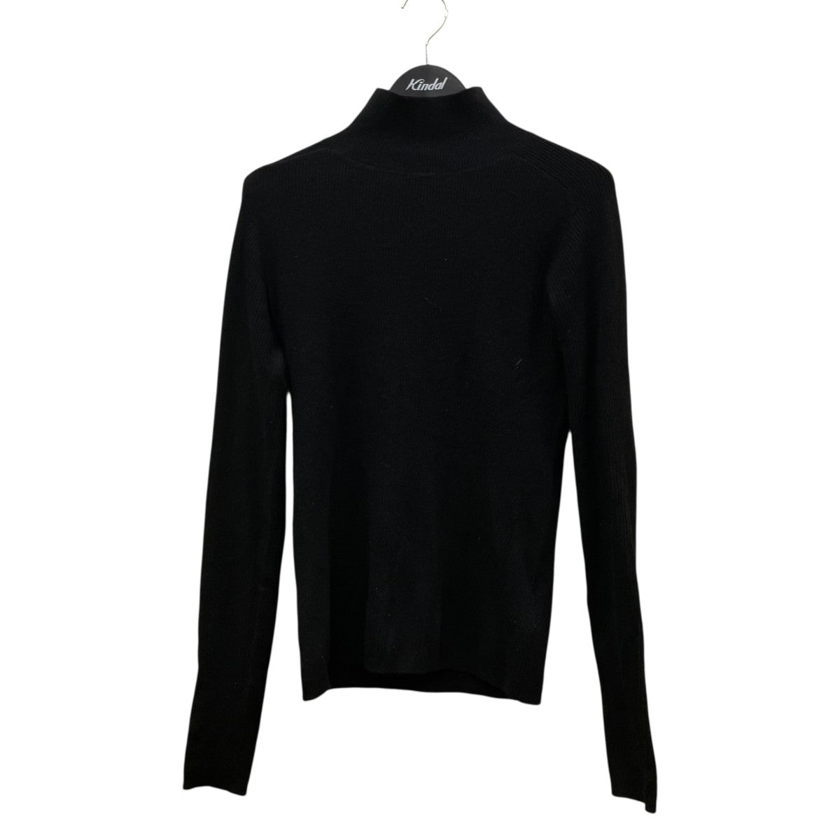 WANDERUNG Pure Cashmere 100％ high neck raglan sleeve pullovタートルネックニットWRKNI-011 古着・中古-1枚目のアイテム画像