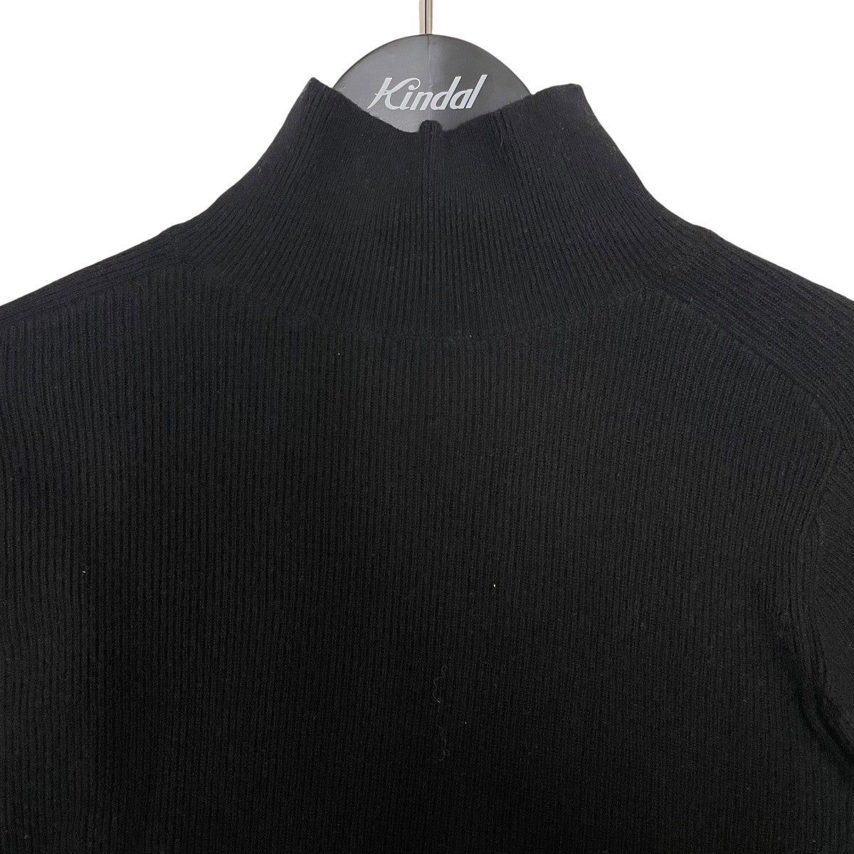 WANDERUNG Pure Cashmere 100％ high neck raglan sleeve pullovタートルネックニットWRKNI-011 古着・中古-3枚目のアイテム画像