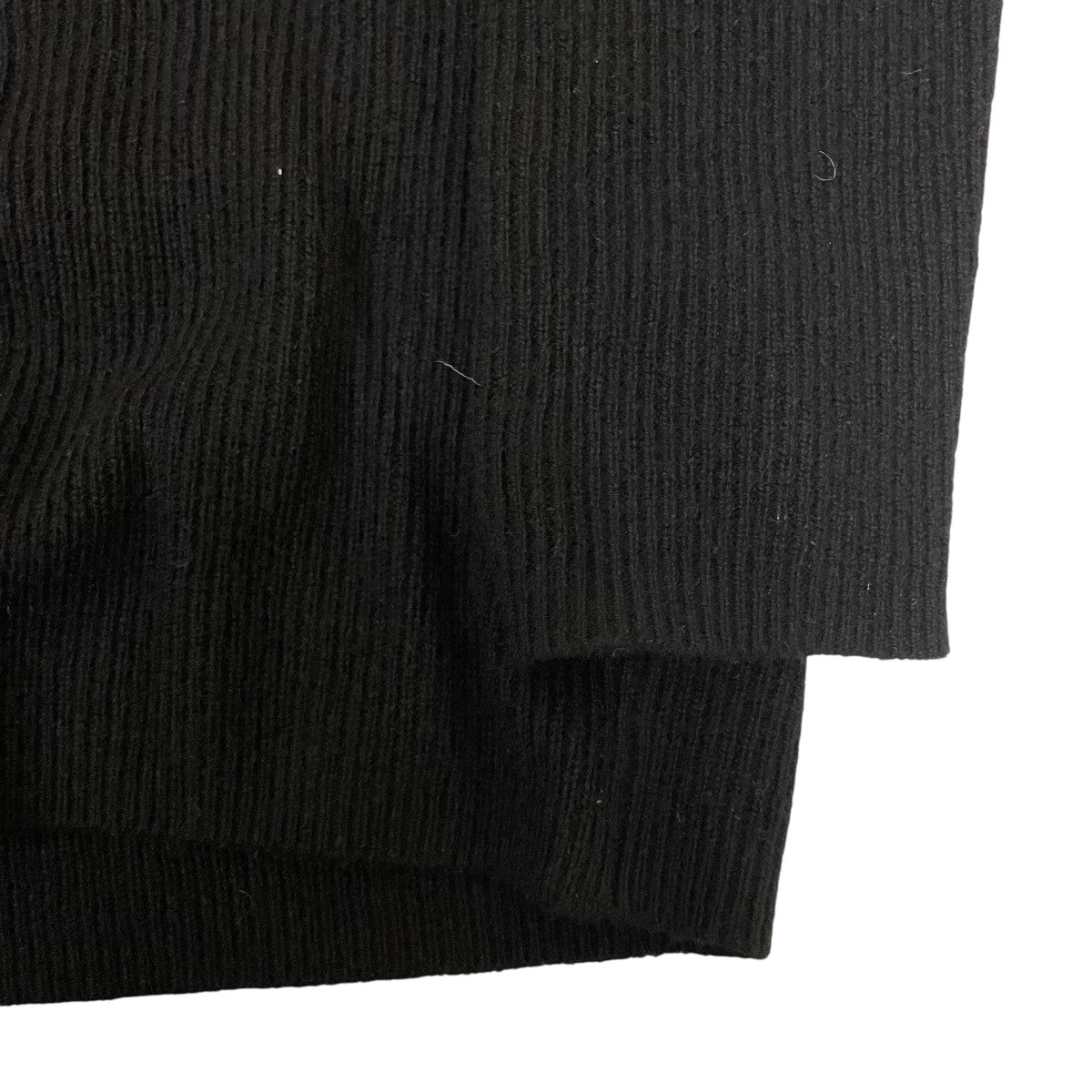 WANDERUNG Pure Cashmere 100％ high neck raglan sleeve pullovタートルネックニットWRKNI-011 古着・中古-4枚目のアイテム画像