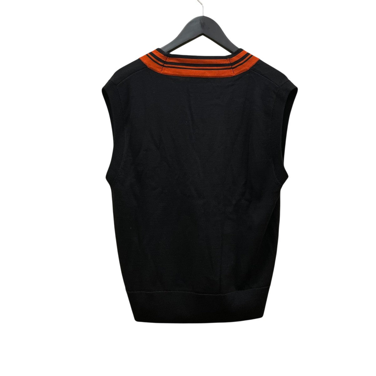 DRIES VAN NOTEN(ドリスヴァンノッテン) ニットベスト ブラック サイズ