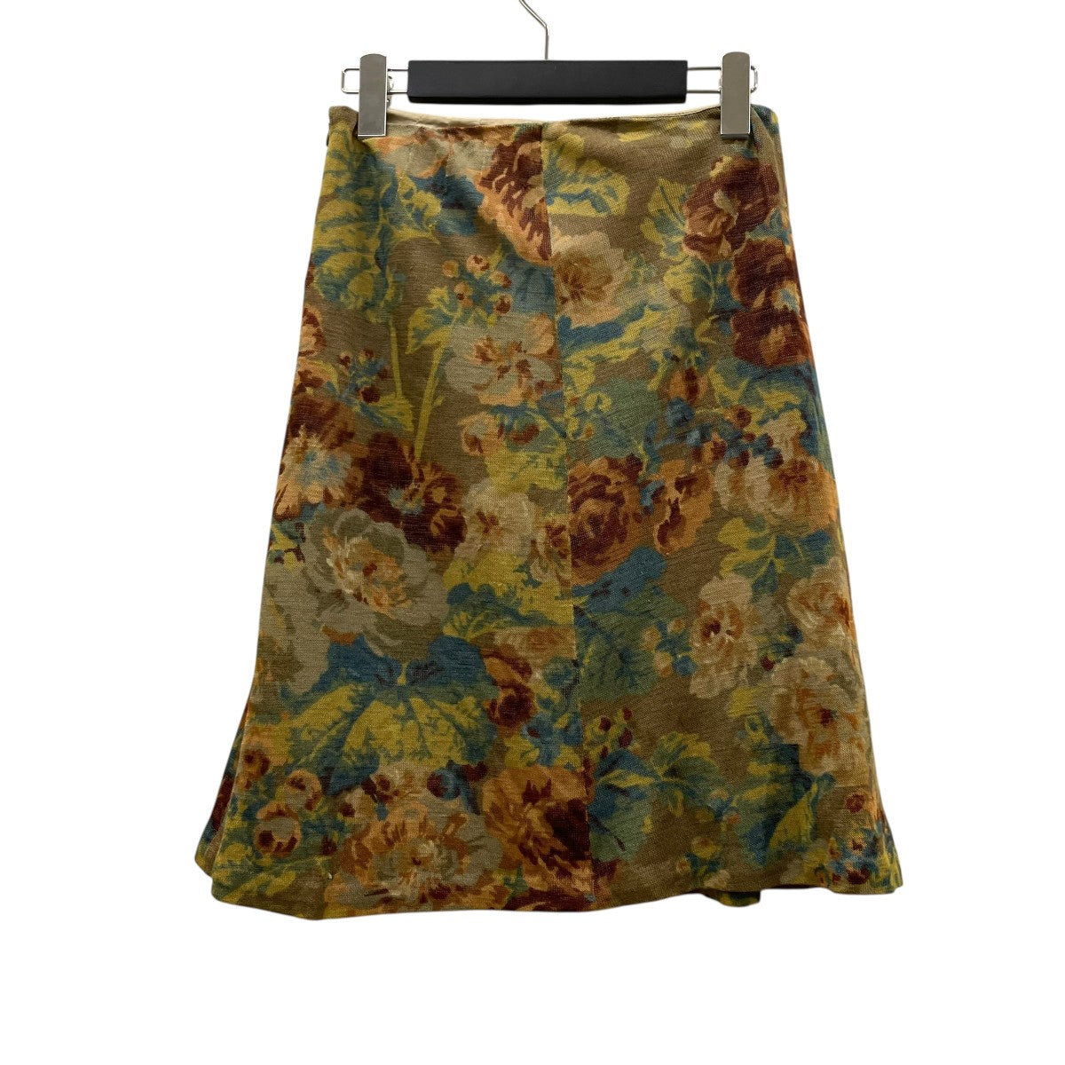 DRIES VAN NOTEN 花柄スカート 古着・中古-2枚目のアイテム画像