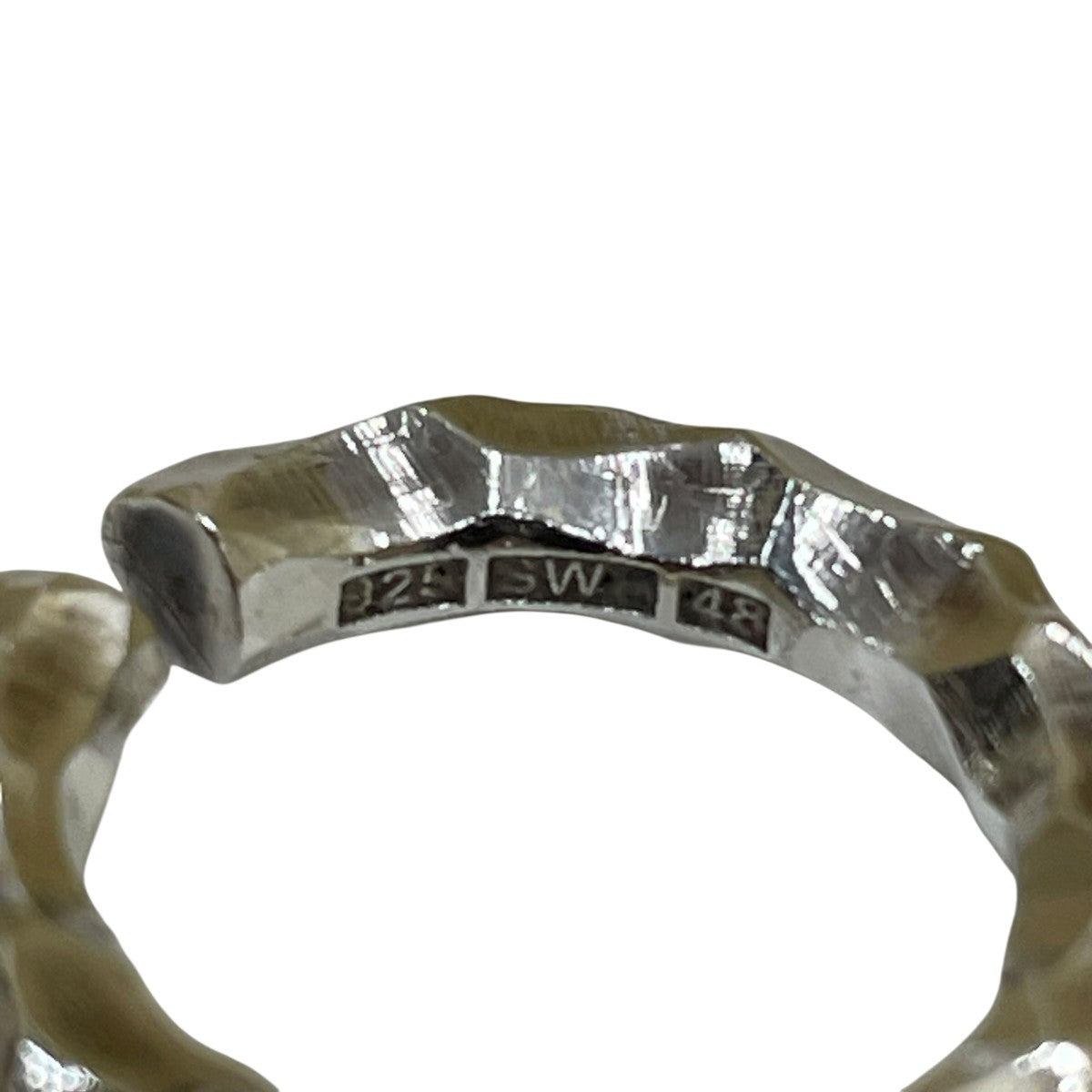 ROUND RING THICK CARVEDリング