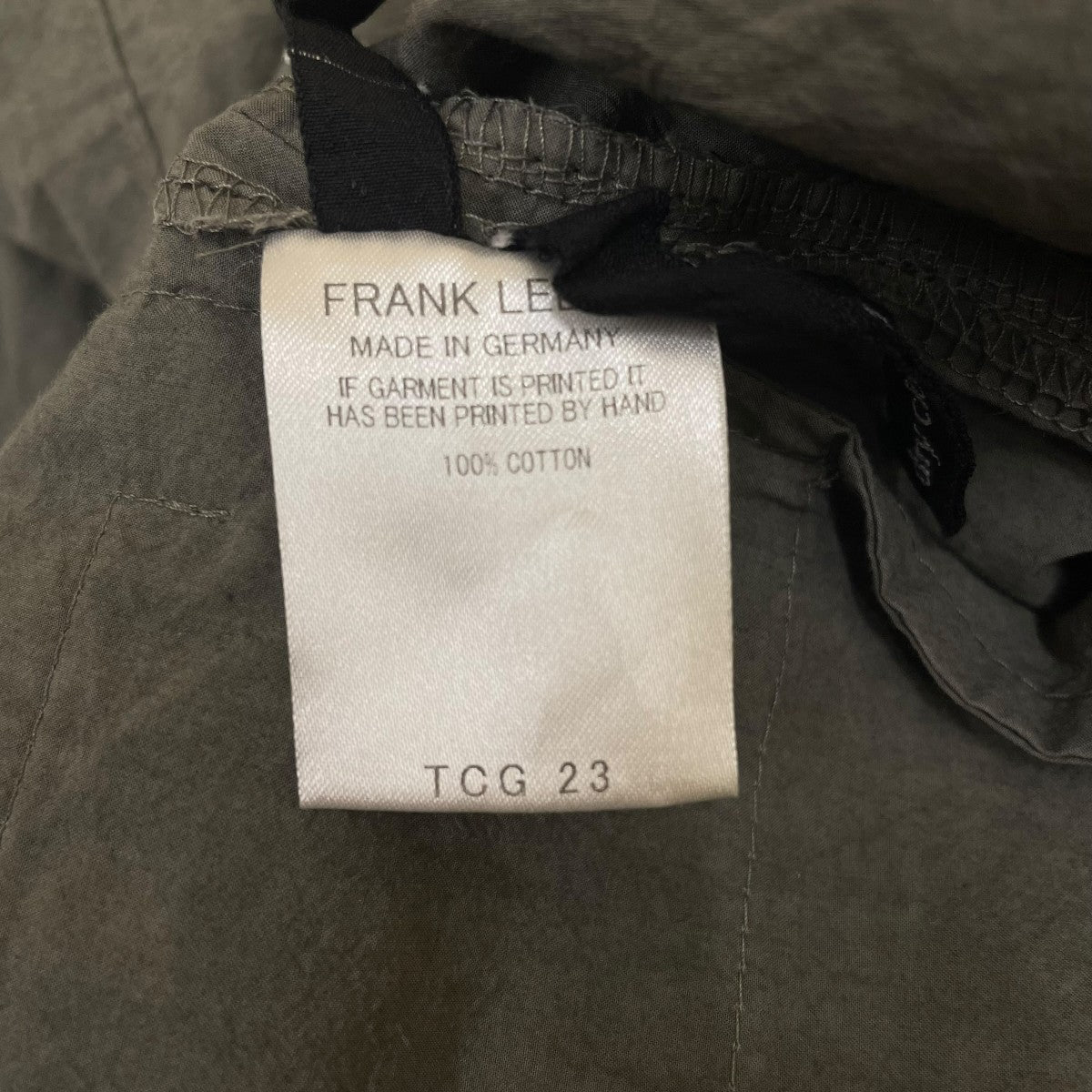 FRANK LEDER カーゴパンツ0213031 古着・中古-5枚目のアイテム画像