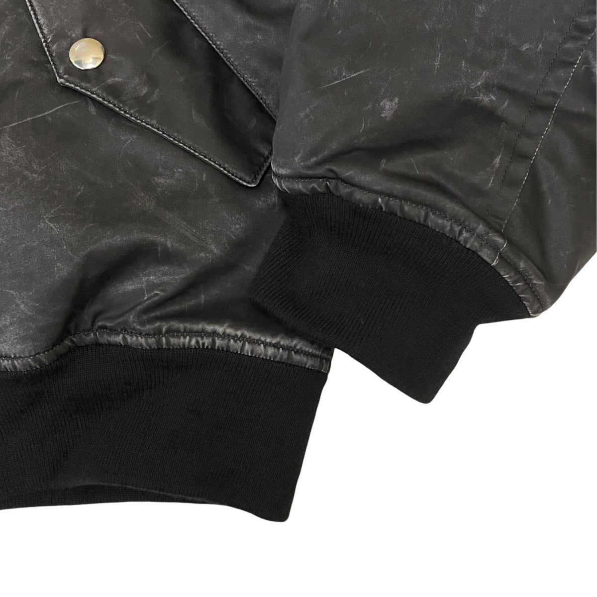 ensou． Washed Two-lane Flight Jacketフライトジャケット 古着・中古-4枚目のアイテム画像