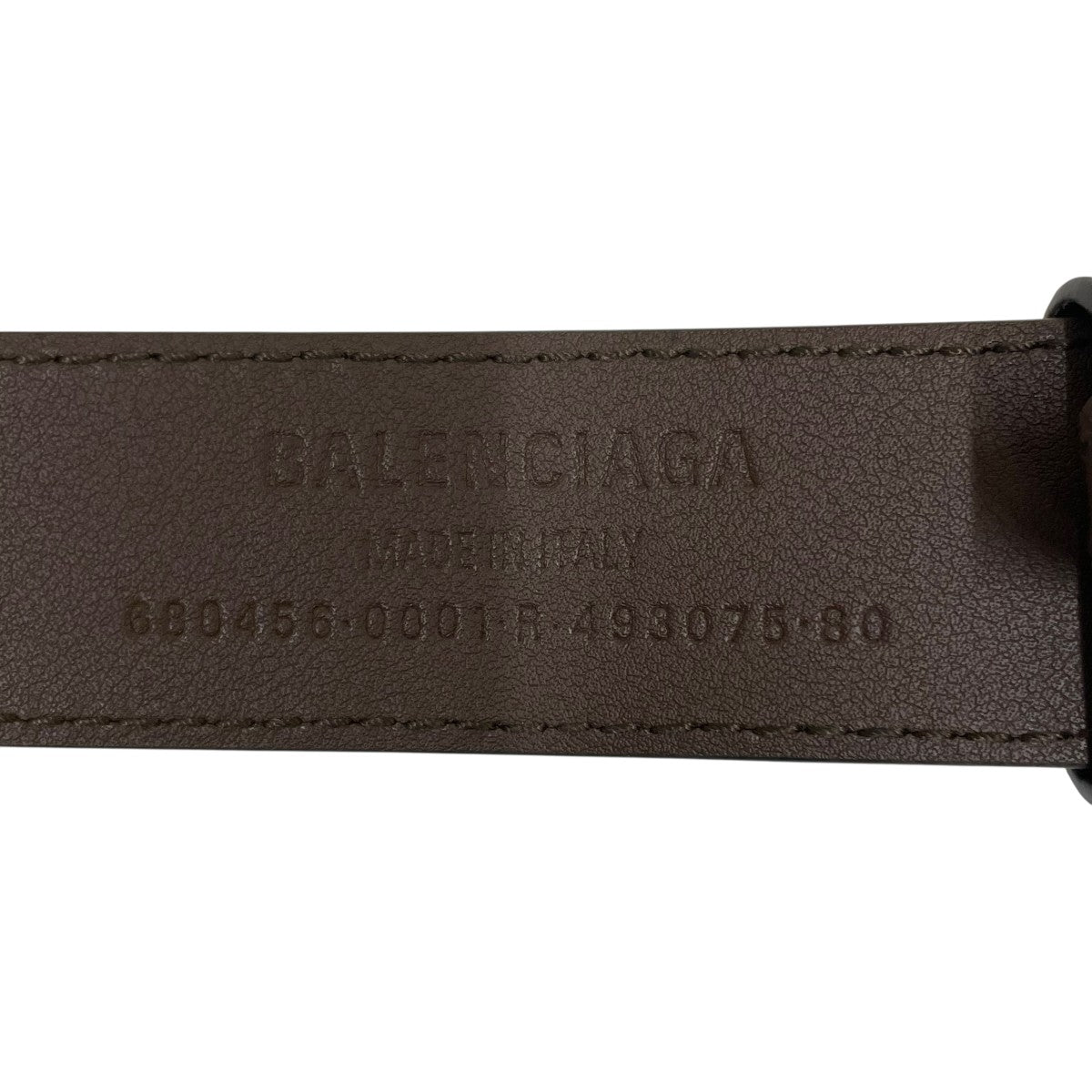 BALENCIAGA×GUCCI BBロゴレザーベルト680456 古着・中古-6枚目のアイテム画像