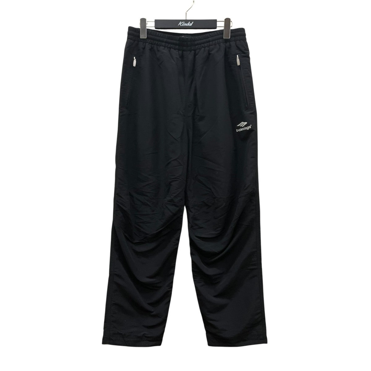 BALENCIAGA 22AW3B SPORTS ICON SMALLFIT TRACK PANTSロゴ刺繍付き トラックパンツ ナイロンパンツ704715 古着・中古-1枚目のアイテム画像